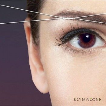 Коррекция бровей пинцетом, нитью 
                    Авторский салон красоты Klymazone Київ