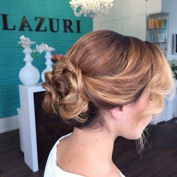 Укладка волосся оформлення брів жіноча зачіска, фото -  Lazuri