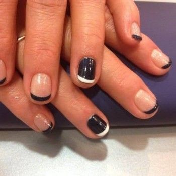 Покрытие Shellac (френч)
                    Салон красоты Флай Лайн Київ