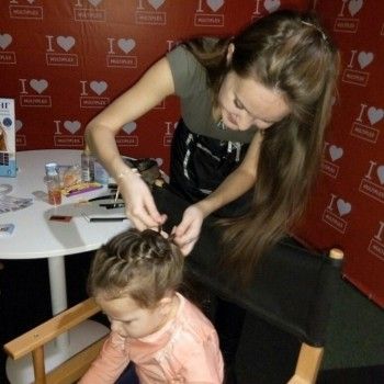 Укладка праздничная (кудри, локоны) (девочки)
                    Детская парикмахерская Чемпиончик Київ