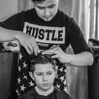 Папа и сын
                    Барбершоп Tommy Gun Одеса