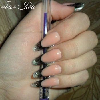 Наращивание выкладного френча
                    Ногтевая студия Yana Tsymbal Nails Studio Киев