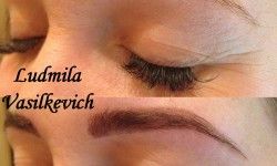 Окрашивание бровей хной Нігтьова студія Beauty Service Одеса