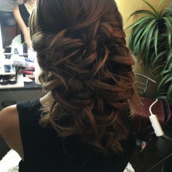 Прическа на выпускной
                    Визажист Ирина Мороз Одесса