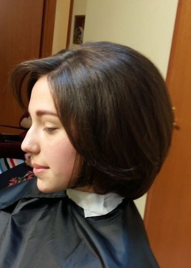 Стрижка каре боб женская, фото -  Комильфо