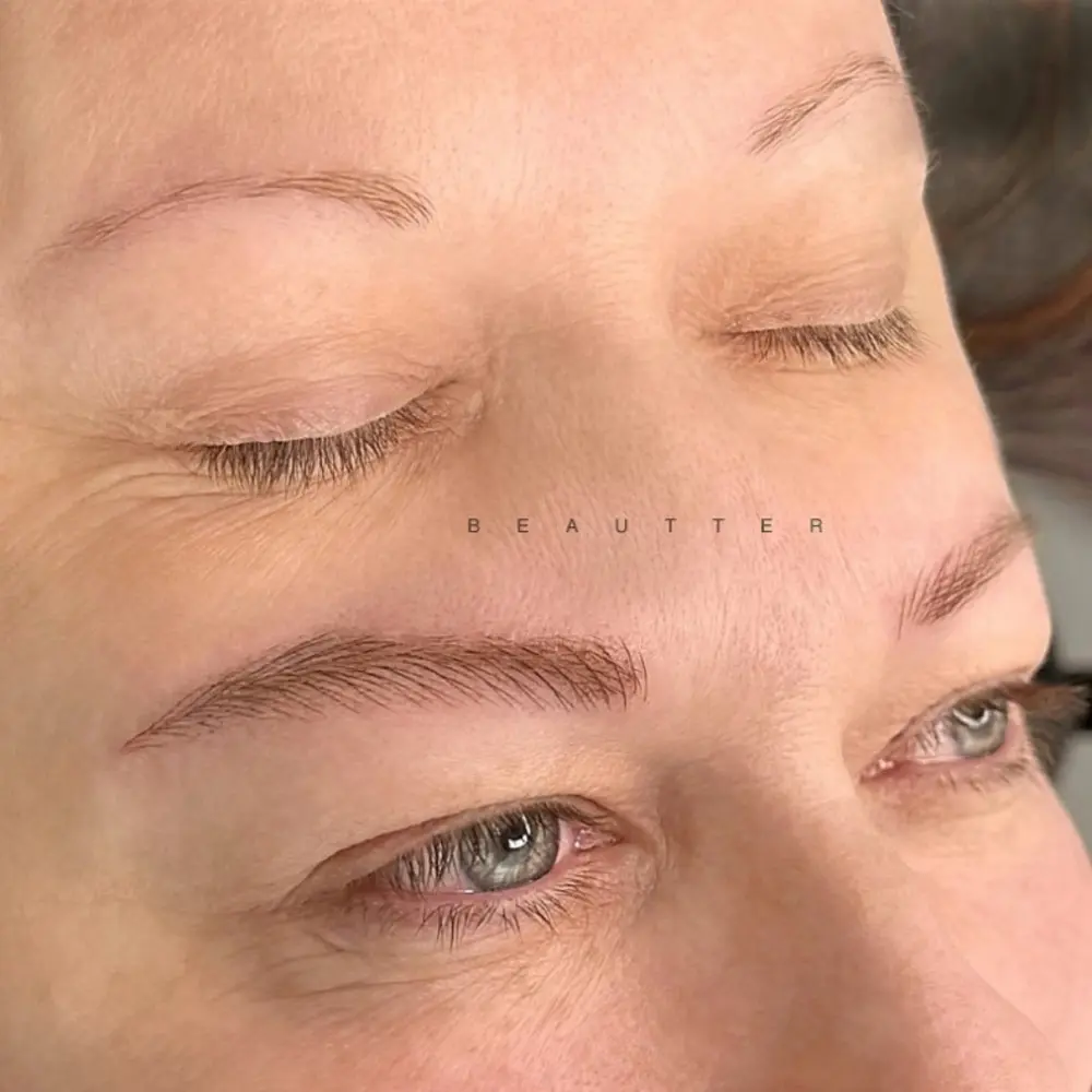 Мікроблейдинг, фото до та після процедури